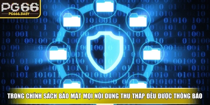 Trong chính sách bảo mật ku mọi nội dung thu thập đều được thông báo
