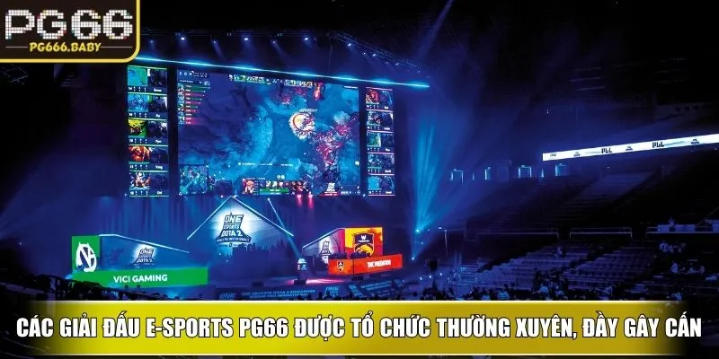 Các giải đấu E-sports ku được tổ chức thường xuyên, đầy gây cấn