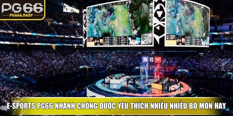 E-sports ku nhanh chóng được yêu thích nhiều nhiều bộ môn hay