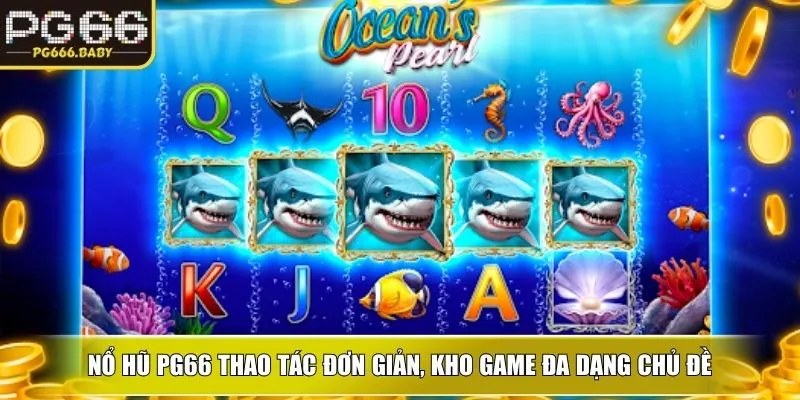 Nổ hũ ku thao tác đơn giản, kho game đa dạng chủ đề